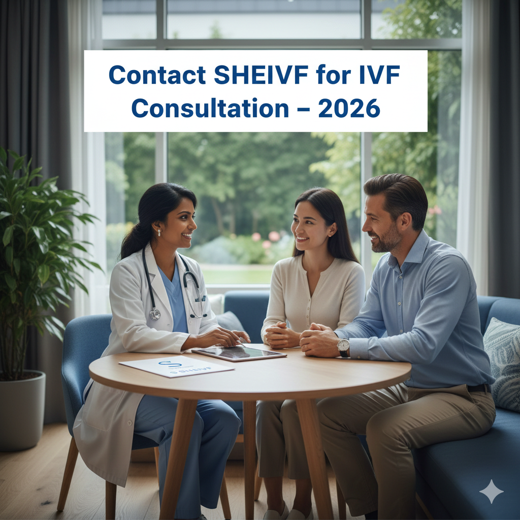 Contact SHEIVF for IVF consultation 2026